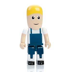 Product image 1 for Construction Worker USB Memory Sticks
