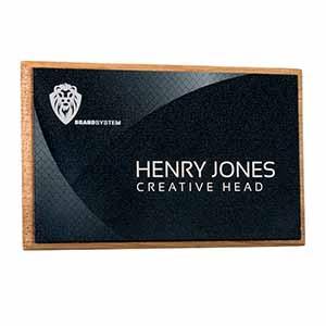 Product image 1 for Wood Framed Name Badge